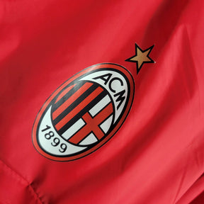 Jaqueta Corta-Vento AC Milan 23/24 - Vermelha