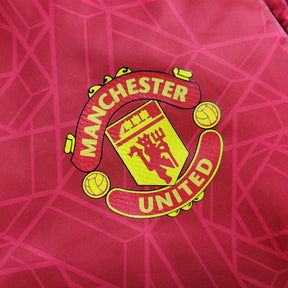 Jaqueta Corta-Vento Manchester United 23/24 - Masculina Adidas - Vermelha