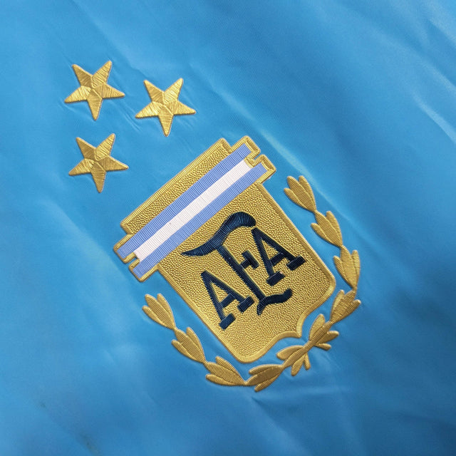 Jaqueta Corta-Vento Seleção da Argentina 23/24 - Masculina Adidas - Azul