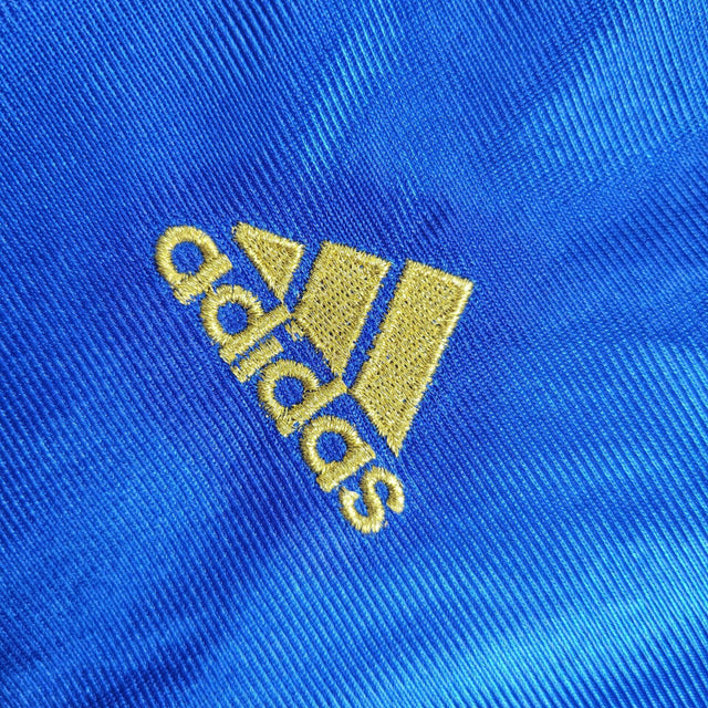 Camisa Newcastle United II Retrô 1998/1999 - Masculina Adidas - Azul com detalhes em dourado