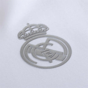 Jaqueta Corta-Vento Real Madrid 24/25 - Masculina Adidas - Branca