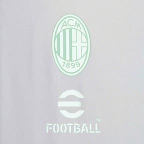 Jaqueta Corta-Vento AC Milan III 24/25 - Masculina Puma - Cinza com detalhes em rosa