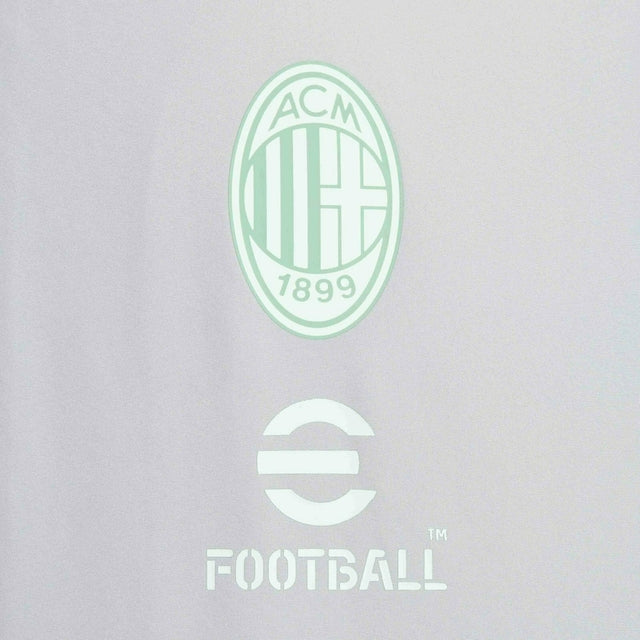 Jaqueta Corta-Vento AC Milan III 24/25 - Masculina Puma - Cinza com detalhes em rosa