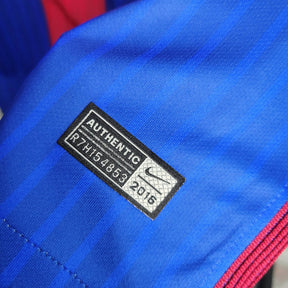 Camisa Retrô Barcelona I 16/17 - Masculina Nike - Azul e vermelha