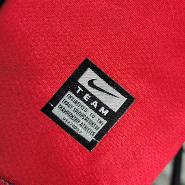 Camisa Retrô Barcelona I 08/09 - Masculina Nike - Vermelha e azul