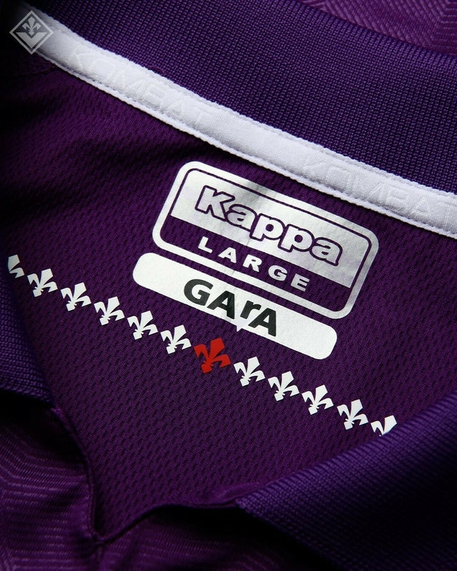 Camisa Fiorentina I 24/25 polo - Torcedor Kappa Masculina - Roxa