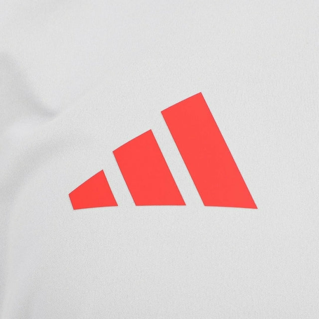 Camisa Internacional Treino 25/26 - Torcedor Adidas Masculina - Branca com detalhes em vermelho