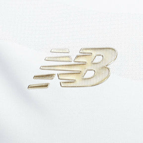 Camisa São Paulo I 25/26 - Torcedor New Balance Masculina - Branca com detalhes em vermelho e preto