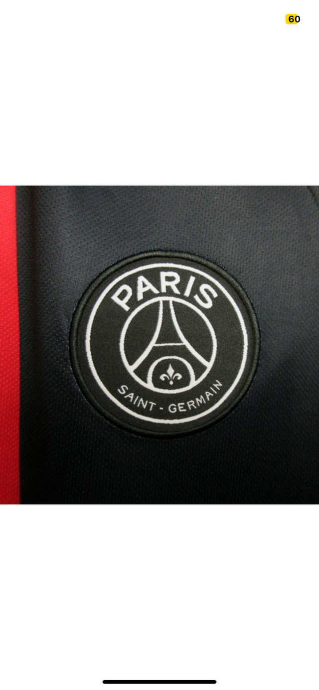 Camisa Retrô Paris Saint-Germain IV 2019/20 - Masculina Jordan - Preta