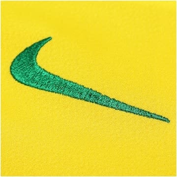 Camisa Retrô Seleção Brasileira I 2018/19 - Masculina Nike - Amarela com detalhes em verde