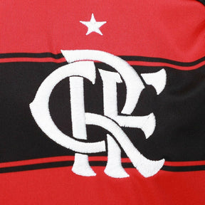 Camisa Flamengo I 25/26 - Adidas Feminina - Preta e vermelha