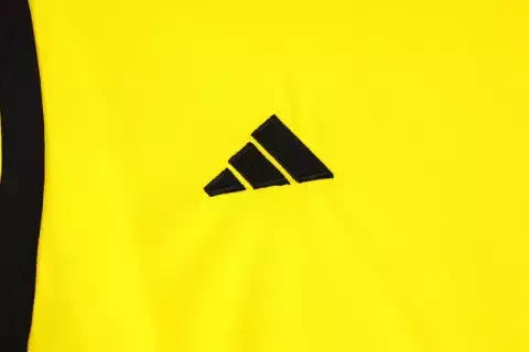 Kit Treino adulto - Camisa e Shorts - Flamengo Adidas 24/25 - Amarelo e preto