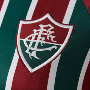Camisa Fluminense I 25/26 - Torcedor Umbro Feminina - Vermelha e verde com detalhes em branco