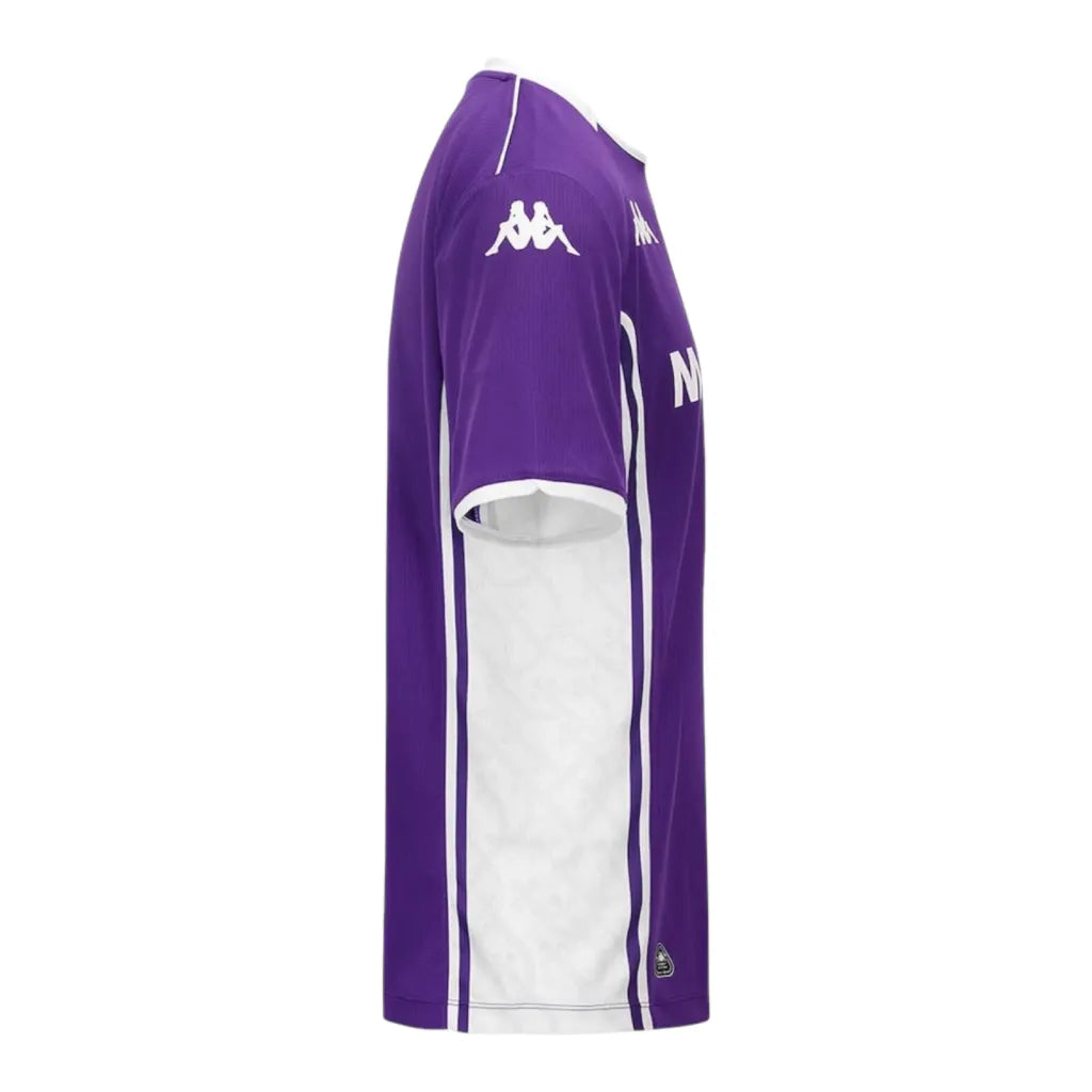 Camisa Fiorentina I 25/26 - Torcedor Kappa Masculina - Roxa e branca