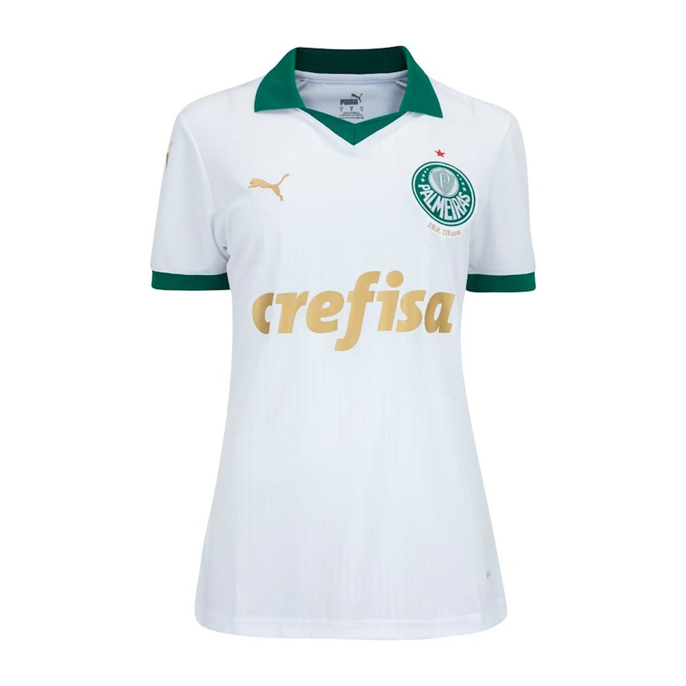 Camisa Palmeiras II 24/25 - Torcedor Puma Feminina - Branca