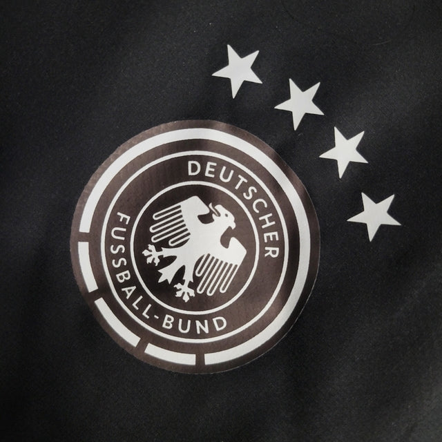 Jaqueta Corta-Vento Seleção da Alemanha 23/24 - Masculina Adidas - Preta