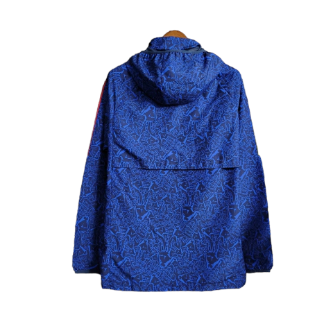 Jaqueta Corta-Vento Barcelona 23/24 Masculino Nike - Azul