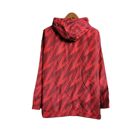 Jaqueta Corta-Vento Flamengo 23/24 - Masculina Adidas - Vermelha