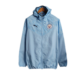 Jaqueta Corta-Vento Manchester City 23/24 Masculina Puma - Azul
