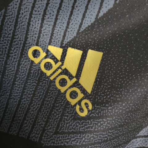 Jaqueta Corta-Vento Manchester United 23/24 Masculino Adidas - Preto