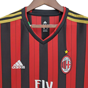 Camisa Retrô AC Milan 2013/2014 - Masculina Adidas - Vermelha e preta