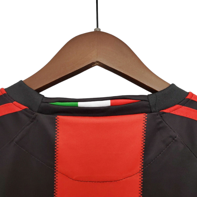 Camisa Retrô AC Milan I 2010/2011 - Masculina Adidas - Vermelha e preta