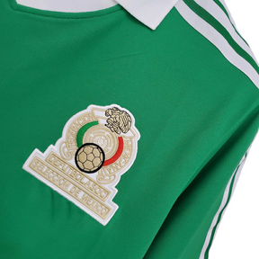 Camisa Seleção do México Retrô 1986 Verde - Adidas