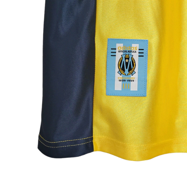Camisa Marseille Retrô 1998/1999 Amarela - Adidas