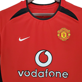 Camisa Manchester United Retrô 2002/2004 Vermelha - Nike
