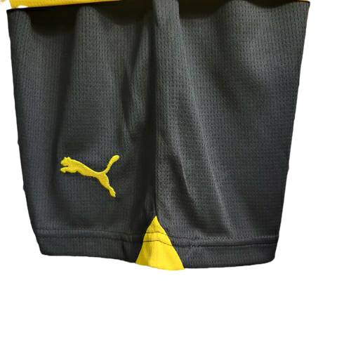 Kit Infantil Borussia Dortmund I 23/24 - Puma - Amarelo e preto