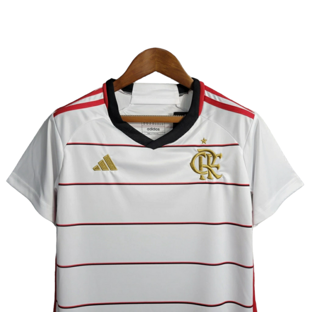 Kit Infantil Flamengo II Adidas 23/24 - Branco