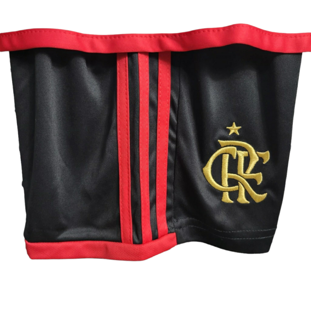 Kit Infantil Flamengo II Adidas 23/24 - Branco