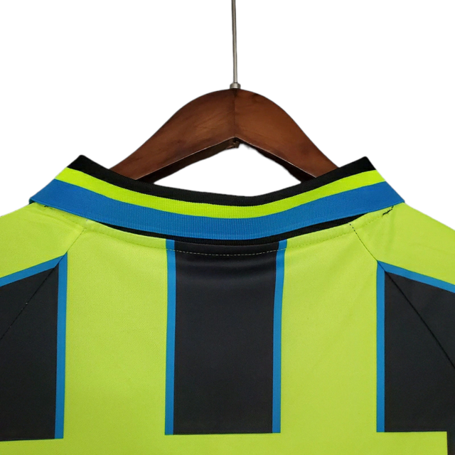 Camisa Manchester City Retrô 1998/1999 Amarela e Preta - Rappa