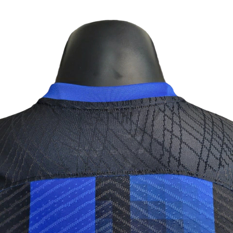Camisa Inter de Milão I 23/24 - Jogador Nike Masculina - Azul e preta