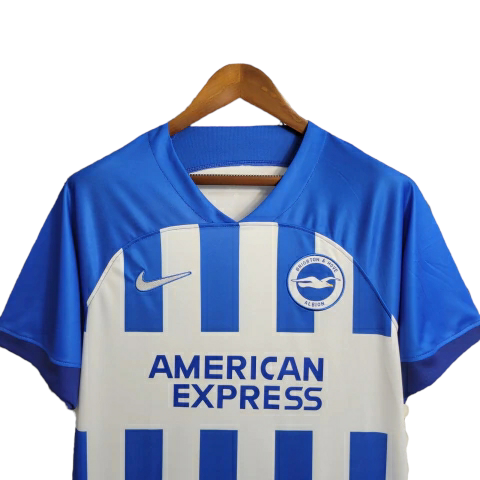 Camisa Brigthon Home 23/24 - Torcedor Nike Masculina - Azul