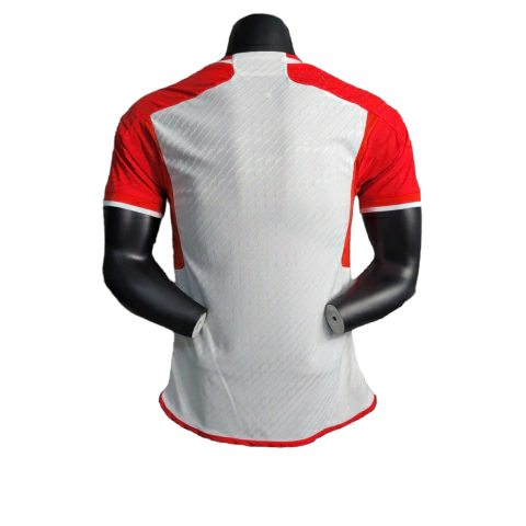 Camisa Bayern de Munique 23/24 - Jogador Adidas Masculina - Branca e vermelha