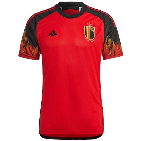 Camisa Bélgica Home 22/23 Torcedor Adidas Masculina - Vermelha