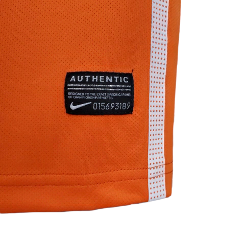 Camisa Retrô Seleção da Holanda I 2010 - Nike Masculina - Laranja