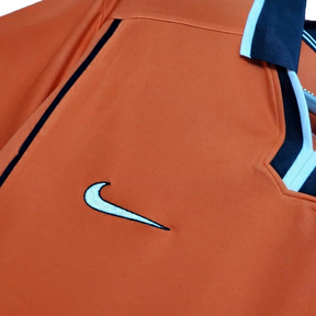 Camisa Retrô Seleção da Holanda I 1998 - Masculina Nike - Laranja