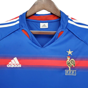 Camisa Retrô Seleção da França 2004 - Adidas Masculina - Azul