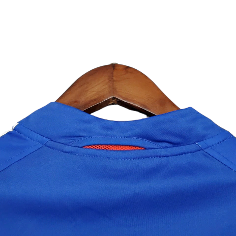 Camisa Retrô Seleção da França 2004 - Adidas Masculina - Azul