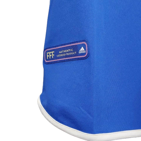 Camisa Retrô Seleção da França 2000 - Adidas Masculina - Azul