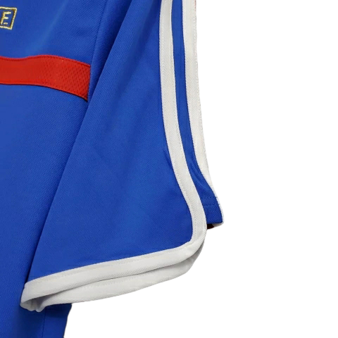 Camisa Retrô Seleção da França 2000 - Adidas Masculina - Azul