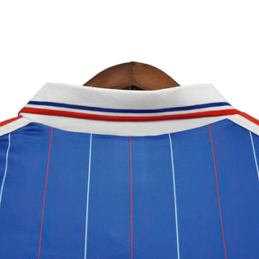 Camisa Retrô Seleção da França 1982 - Adidas Masculina - Azul