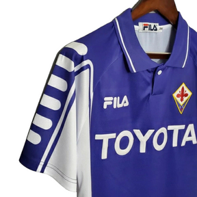 Camisa Fiorentina Retrô 1999/2000 Roxa e Branca - Fila