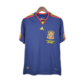 Camisa Retrô Seleção da Espanha II 2010 - Adidas Masculina - Azul