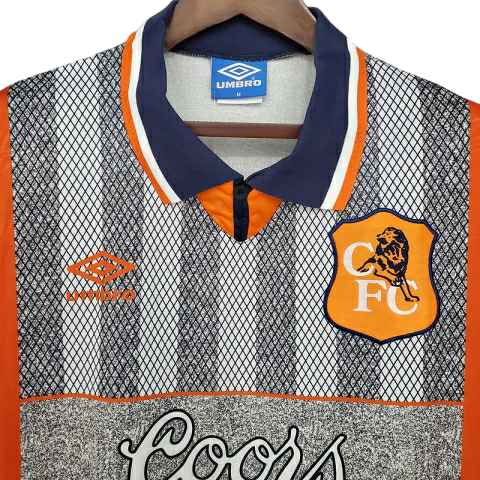 Camisa Chelsea Retrô 1994/1996 Cinza - Umbro