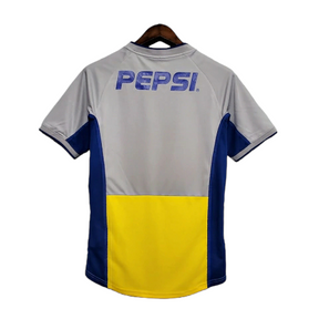 Camisa Boca Juniors Retrô 2002 Cinza - Nike