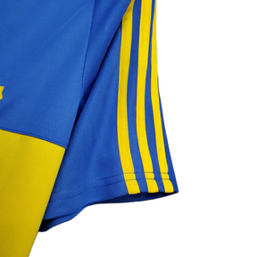 Camisa Retrô Boca Juniors 1981 - Adidas Masculina - Azul com detalhes em amarelo