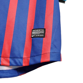 Camisa Barcelona Retrô 2011/2012 Azul e Grená - Nike